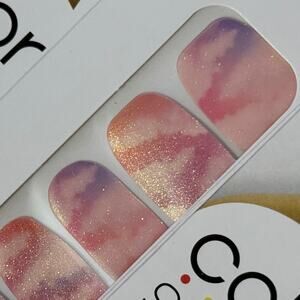 New Color Street “Painted Dawn” Cloud Inspired Watercolor Nail Strips